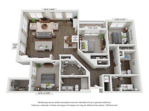 1120 Meridian Branch Dr. 1-3 Beds Apartment for Rent - Photo Gallery 67